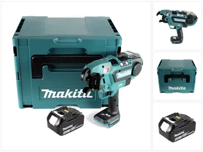Produktbild von Makita DTR 180 M1J Akku Bewehrungsverbinder 18V Brushless für 0,8mm Bindedraht im Makpac + 1x 4,0Ah Akku - ohne Ladegerät