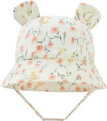 Produktbild von Einheitsgröße Baby-Sommerhut mit UV-Schutz Rosa