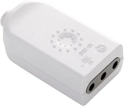 Immagine prodotto di presa mobile 10/16a 2p+t - bianco