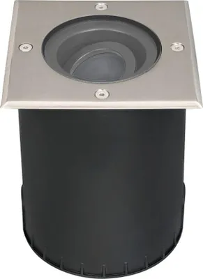 Produktbild von hoftronic LED Bodeneinbaustrahler Edelstahl GU10 Dimmbar Schwenkbar IP67 IK10
