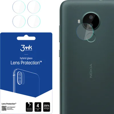 Zdjęcie produktu dla 4x Szkło na obiektyw aparatu do Nokia C30 - 3mk Lens Protection