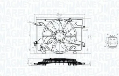 Immagine prodotto di hYUNDAI TUCSON (JM) 2.0 ventola radiatore