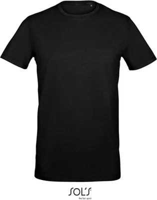 Immagine prodotto di SOLs 02945 | Maglietta Millenium Uomo - Colore: Nero profondo - Taglia: XL