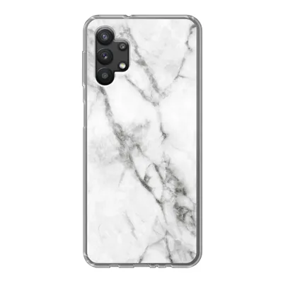 Produktbild von MuchoWow® Handyhülle Schutzhülle Hülle für Samsung Galaxy A32 5G Marmor - Luxus - Weiß Silikon Softcase Handy Hülle - Softcase
