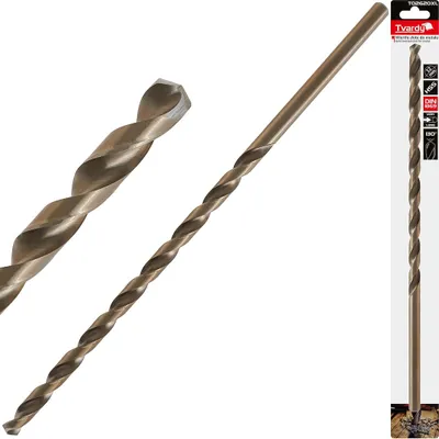 Image de TVARDY Foret à métaux, extra long, 12×375 mm, HSS, DIN1869 - T02620XL