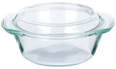 Zdjęcie produktu dla Forma do zapiekanek – forma gratinowana z pokrywką szklaną – odporna na wysokie temperatury – pojemność 1 l + 270 ml