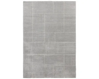 Zdjęcie produktu dla Dywan boho 80x150cm, miękki pluszowy dywan szaro kremowy