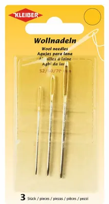 Obrázok produktu pre KLEIBER 69921 Sada ihiel na vlnu KLEIBER, 3 kusy