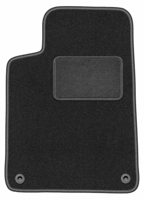 Produktbild von Fahrermatte Velours für Citroen C6 2005-2012 (Limousine) – 1-tlg, Graphit, passgenau – Wielganizator LUX