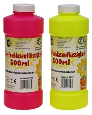Produktbild von Seifenblasenflüssigkeit 500ml (zufällige Auswahl)