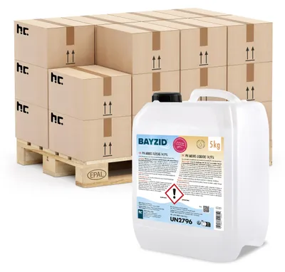 Produktbild von 96x5 kg BAYZID® pH Minus flüssig ph-Wert Senker 14,9% für optimales Poolwasser