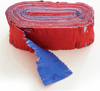 Produktbild von Globos Kreppgirlande rot weiß blau 24m