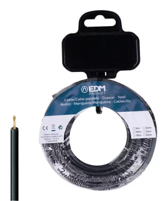 Zdjęcie produktu dla Kabel h07z1-k 6 mm² czarny 15 m