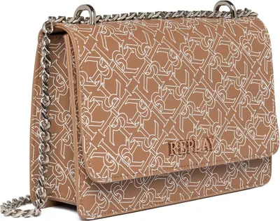 Image de REPLAY sac à épaule bandoulière Crossbody Bag Dirty Pale Beige brun