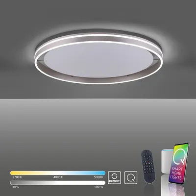 Obrázek produktu pro LED stropní svítidlo Q-Vito Ø 79cm CCT ocel