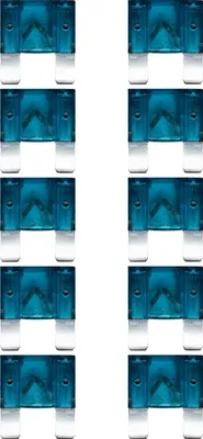 Produktbild von baytronic 10x Kfz-Flachstecksicherung Maxi blau 60A