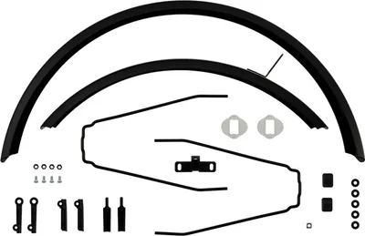 Produktbild von Winora Schutzblech Set RADIUS inkl. Schutzblech, Streben und Schrauben