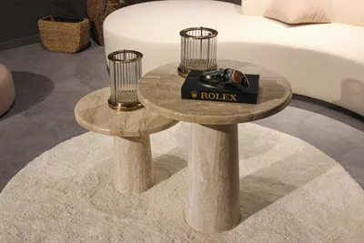 Produktbild von Couchtische  2x Wohnzimmer Set Holz Möbel Design Modern Einrichtung