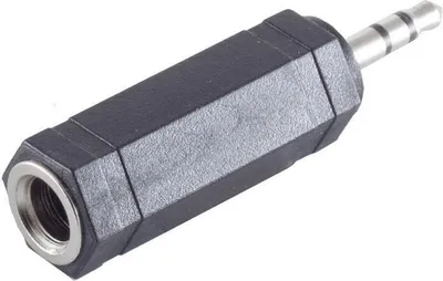 Immagine prodotto di Adattatore di massima connettività ShiverPeaks S/CONN, da connettore jack stereo 3,5 mm a connettore jack stereo 6,3 mm (57050)