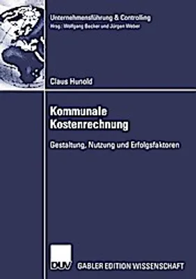 Produktbild von Kommunale Kostenrechnung