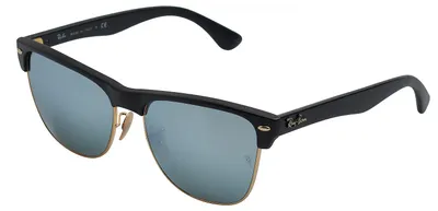 Produktbild von Ray-Ban CLUBMASTER OVERSIZED FLASH LENSES, Erwachsener, Uni, Quadratisch, Nicht-polarisierte Linse, Nylon, Silber
