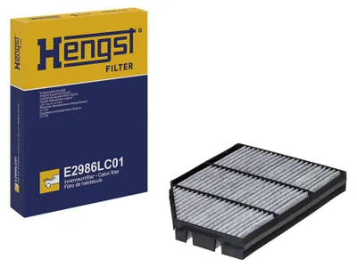 Produktbild von Innenraumfilter Aktivkohlefilter 36 mm HENGST FILTER für u.a. MB AROCS