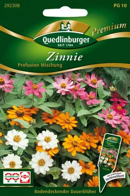 Artikelbild 1 von 'Zinnie Profusion Mix' aus der Kategorie Zinniensamen