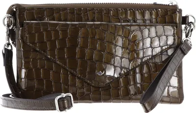 Immagine prodotto di Golden Head Pelle borsa da polso borsa a tracolla Cayenne RFID Protect Mini-Tasche 8216 Toffee marrone