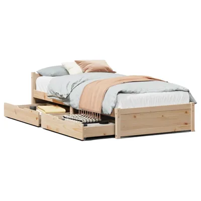 Obrázek produktu pro Postel bez matrace 75 x 190 cm masivní borovice