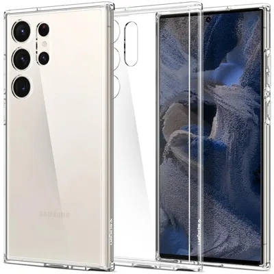 Obrázok produktu pre Spigen Ultra Hybrid púzdro pre Samsung Galaxy S23 Ultra kryštálovo priehľadné (ACS05617)