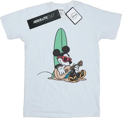 Produktbild von Disney - "Surf And Chill" T-Shirt für Damen BI37173 (XXL) (Weiß)