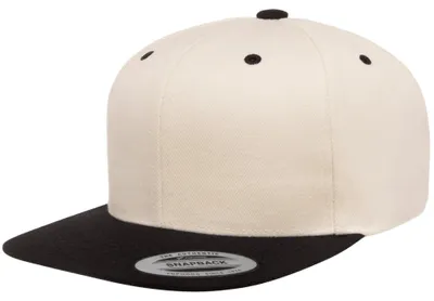 Image de Casquette Flexfit - Snapback TN1304 (taille unique) (Naturel/Noir)