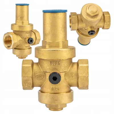 Image de Régulateur de pression d'eau Afriso BPR 403, en laiton, 1 pouce