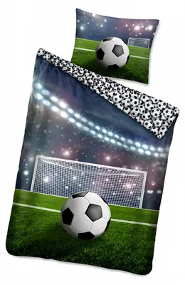 Obrázek produktu pro Oboustranné povlečení 140x200 cm - Fotbalový stadion/2