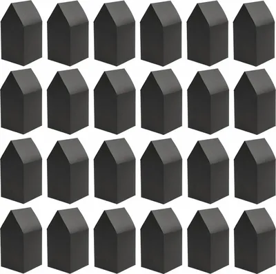 Obrázek produktu pro Adventní kalendář, kartonové domečky, 24 kusů, rozměry 15x7,5x7,5 cm, Mix