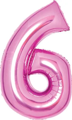 Produktbild von Amscan 9914046, Spielzeugballon, Folie, Pink, 5 Stück(e)