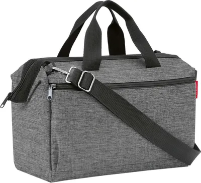 Obrázek produktu pro reisenthel allrounder S kapsa, kabelka, tote bag, taška přes rameno, taška, polyesterová tkanina, Twist Silver, 11 L, MO7052