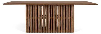 Image de Table à manger Lina en bois de manguier, 76 cm x 220 cm x 110 cm, Giner y Colomer