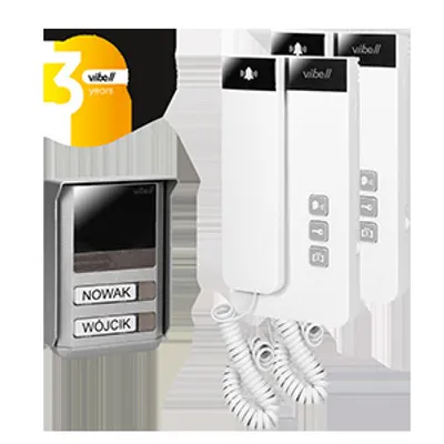 Obrázok produktu pre Two-family 2-wire door intercom Vibell OR-DOM-SL-924