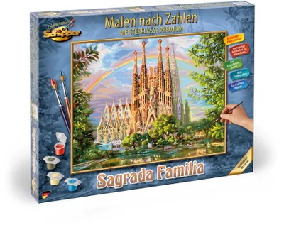 Produktbild von Schipper Malen nach Zahlen Master Cl. Premium 40x50cm Sagrada Familia 609130914