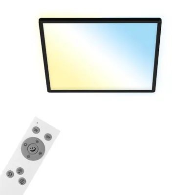Produktbild von LED Panel App Steuerung WiFi Bluetooth CCT 22 W schwarz Kunststoff Briloner