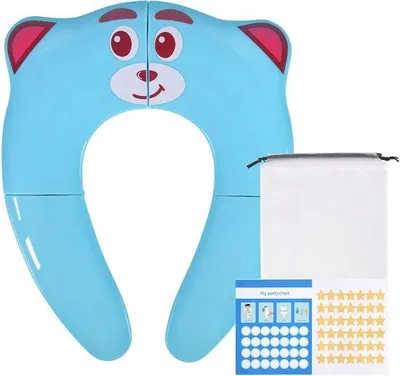 Produktbild von Famanu Toilettensitz für Kinder - Faltbar und rutschfest für die Sauberkeitserziehung