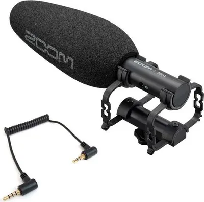Image de Zoom ZSG-1 Microphone directionnel avec adaptateur ADP07