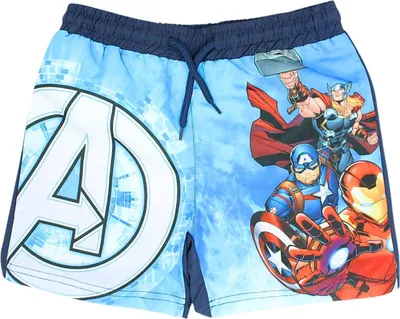 Produktbild von Badeshorts Avengers  Dunkelblau 122-128 cm