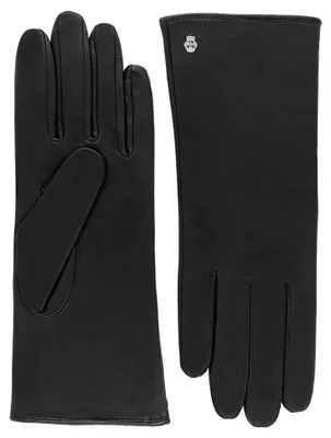 Productafbeelding van Roeckl leren handschoenen Hamburg: voering van wol en kasjmier