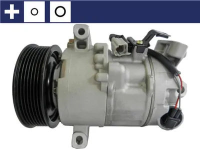 Obrázok produktu pre Klimatizačný kompresor 12 V Ø 115 mm MAHLE vhodný pre napr. RENAULT MEGANE