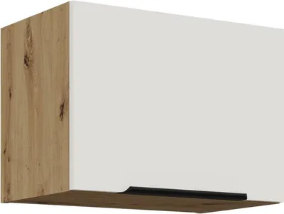 Obrázok produktu pre Digestorová skrinka LUNARA - šírka 50 cm, biela / dub artisan