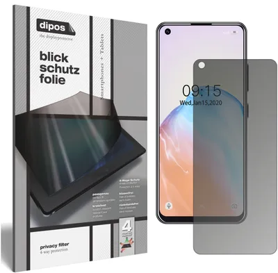 Produktbild von Blickschutzfolie für Oukitel C18 Pro matt Schutzfolie Folie Display Schutz dipos