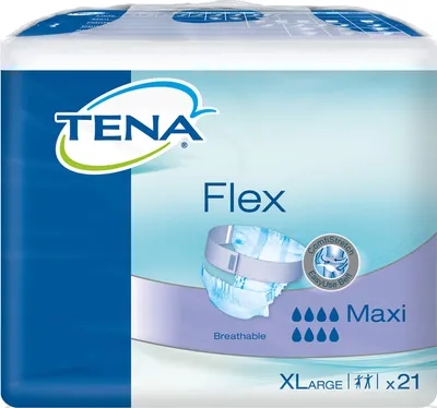Produktbild von TENA PROskin Flex Maxi XL Vorlage bei schwerer bis sehr schwerer Inkontinenz, 21 St. Vorlagen