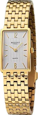 Obrázek produktu pro Regent kovové dámské náramkové hodinky quartz zlatý kovový náramek D2URF1344